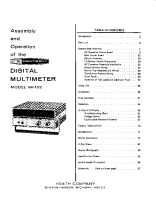 Heathkit IM-102 - Manual 